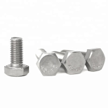 M4 M5 A4-70 Stainless Steel Full Thread Hex Head Bolt DIN 933